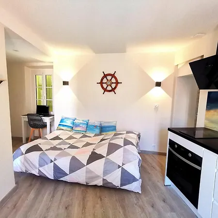 Le Palmier Dore - Calme A Jusqu'a 4 Personnes Apartament